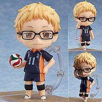 Сборная подвижная Фигурка Нендороид Nendoroid Кэи Цукисима из аниме Волейбол!! / Haikyuu!!