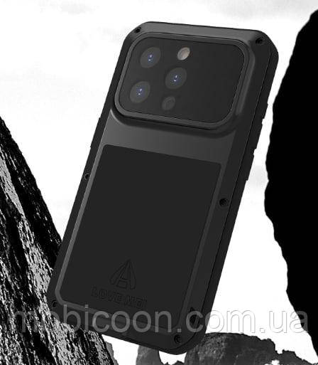 Протиударний чохол Love Mei для iPhone 15 Pro Max (з захистом камери)