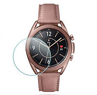 Закаленное стекло для часов Samsung Galaxy Watch 3 45 мм, диаметр - 34 мм.