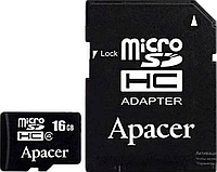 Карта памяти MicroSD Apacer 16Gb class4 + Adapter