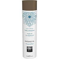 Масажна олія з амброю й олією евкаліпта, 100 мл