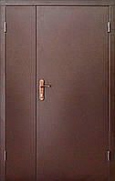 Техническая дверь 1200 мм металл/металл RAL 8017 серия Эконом