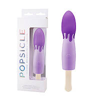 Фіолетовий вібратор у формі ескімо з 10 режимами вібрації NMC Popsicle Rechargeable Vibe Purple