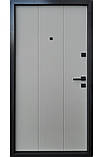 Вхідні двері Qdoors Преміум Вертікаль-АК антрацит/грей софт, фото 2