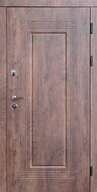 Вхідні двері Форт-М Стандарт Плюс Баварія спил дерева коньячний вулиця