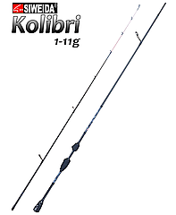 Спінінг ультралайт 1.98 м 1-11 г Kolibri JIG Siweida