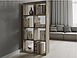 Високий стелаж для книг і декору на 8 комірок ,Стелаж - перегородка для кімнати, фото 6