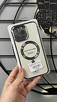 Чехол-накладка Sides Chrome Case Magsafe iPhone 14 Pro Max,Чехол с поддержкой MagSafe для Айфон 14 Про Макс