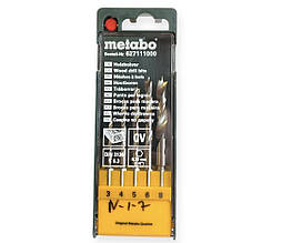 Набір свердел metabo по дереву 5шт