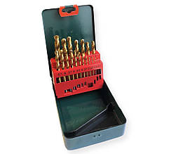 Набір свердел metabo 19шт жовті