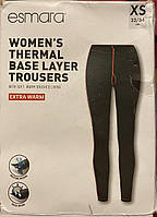 Жіночі термо штани з начосом XS Esmara