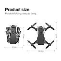 Складаний міні квадрокоптер з HD камерою та пультом дистанційного керування — дрон для фото і відеозйомки, іграшка для вулиці та, фото 4