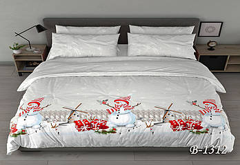 Полуторна постільна білизна Тет-@-Тет В-1312 бязь