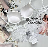 Комплект жіночої спідньої білизни Balaloum 9369 білий 75с, фото 3