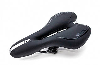 Сідло МТВ з отвором гелеве 280*160 мм YF-1034