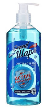 Мило туалетне рідке Grand Шарм (MAXI), ANTIBACTERIAL 500 мл