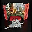 Трансформер Вояжер Старскрім. Hasbro Transformers Voyager Starscream. Екшн-фігурка трансформер-літак 18см, фото 6