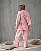 Домашній одяг для сну жіночий костюм четверка в пудровому кольорі розмір S TRCH, фото 6