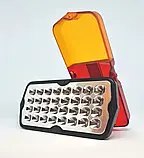 Ліхтар задні на легковий причіп УАЗ,ЛУАЗ LED 2 шт., фото 5