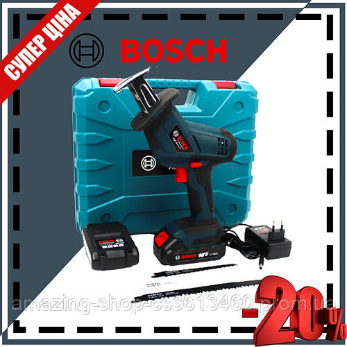 Аккумуляторная сабельная пила BOSCH GSA 18V 5.0Ah АКБ пила Бош (ID ...