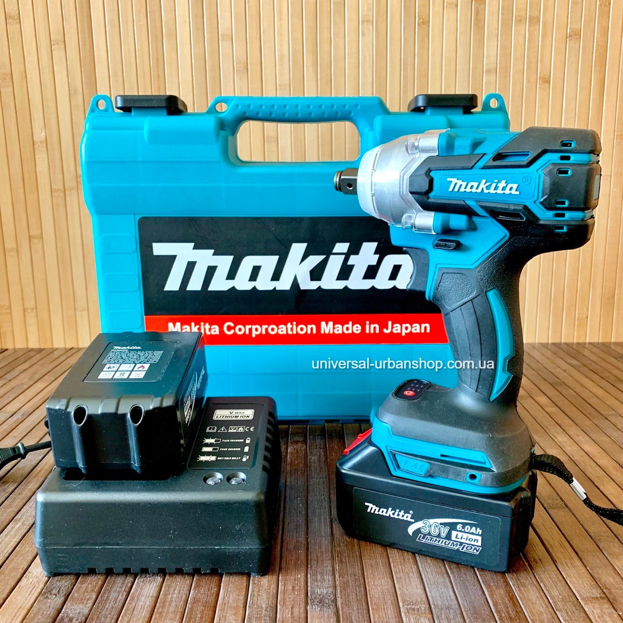 Акумуляторний ударний Гайковерт безщітковий Makita DTW 285 (24V/5А). Гайковерт Макіта ГАРАНТІЯ 12 місяців!