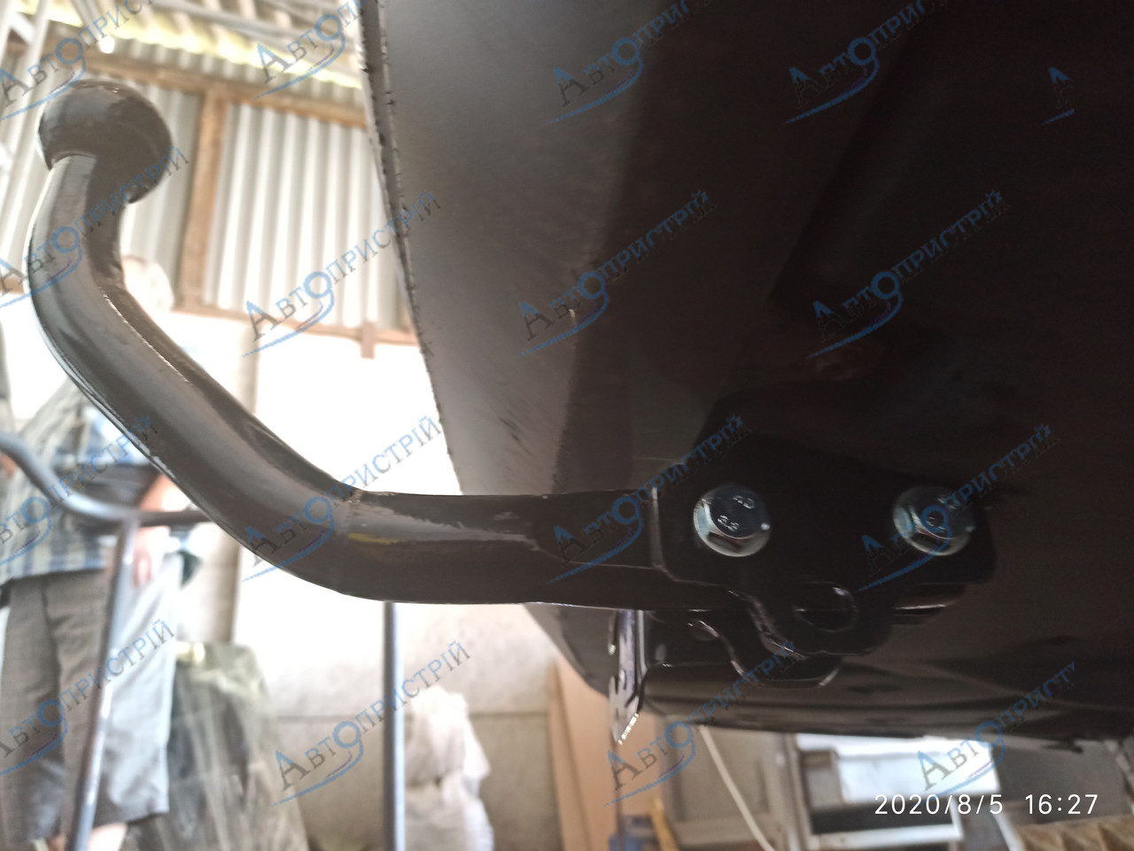 Фаркоп - Toyota Avalon (Hybrid USA) Седан (2012-2016) з'ємний на 2 болтах