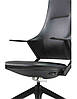 КРІСЛО BALLET FK011-A ДЛЯ КЕРІВНИКА ШКІРАНЕ ЧОРНА КОЛІР, фото 3