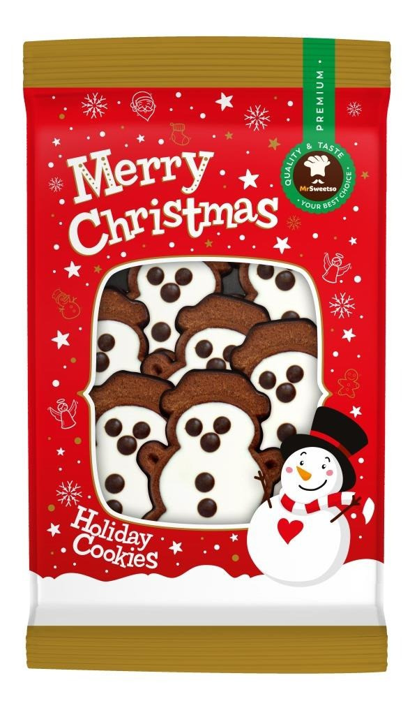 Печиво різдвяне Celpol Decorated Cookies Snowman 200g