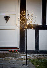 Новорічне дерево гірлянда 150 см з таймером (120 led лампочок) для вулиці, 7trav