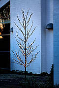 Новорічне велике дерево гірлянда 200 см з таймером (400 led лампочок) для вулиці, daymart