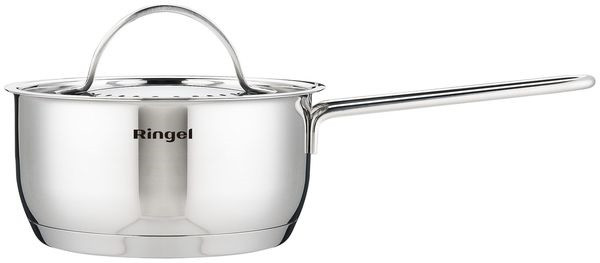 Ківш нерж. "Ringel Besser" 14cм 0,8л з кришкою №RG-4021-14(6)