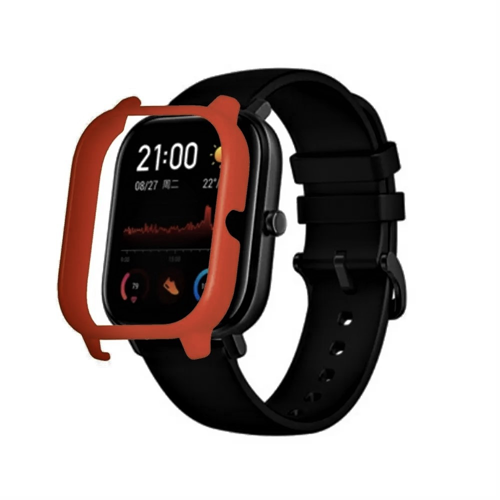 Захисний бампер для смарт годинника Amazfit GTS теракотовий, фото 1