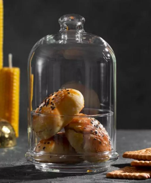 Скляна банка Pasabahce Midi Patisserie для зберігання з купольною кришкою (96889)