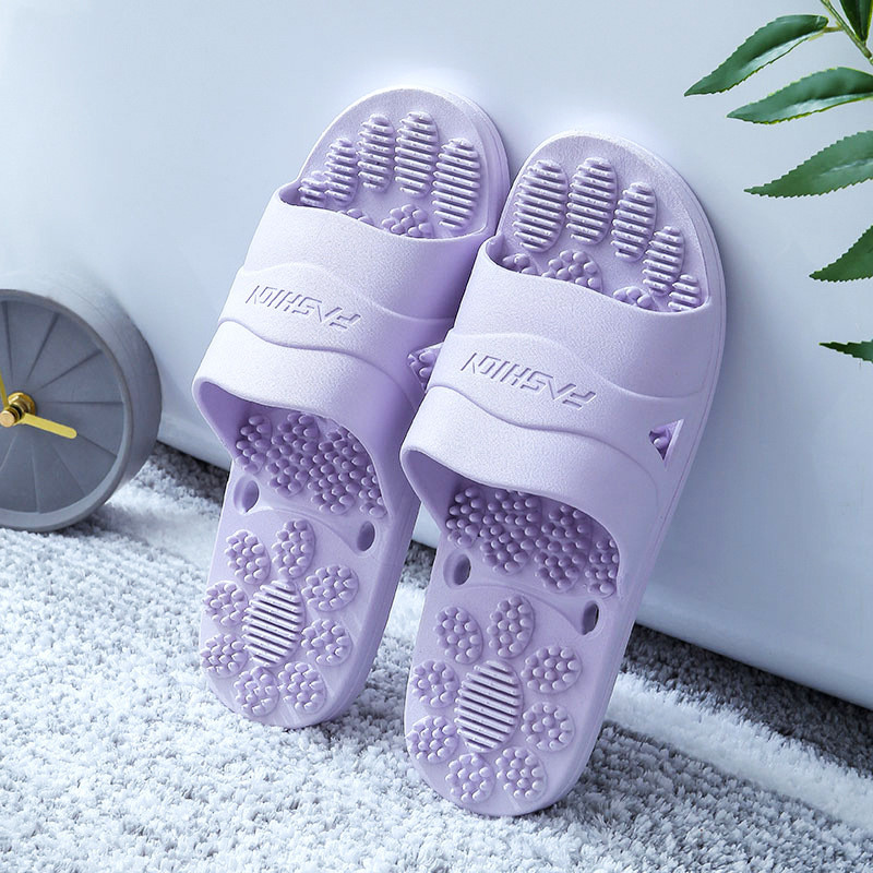 Массажные тапочки рефлекторные сиреневые  р-р 35-36, фото 1