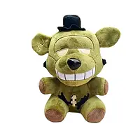 М'яка іграшка плюшева Five Nights at Freddys Франкен Фредді Зелений 21 см 5 п'ять ночей з Фредді
