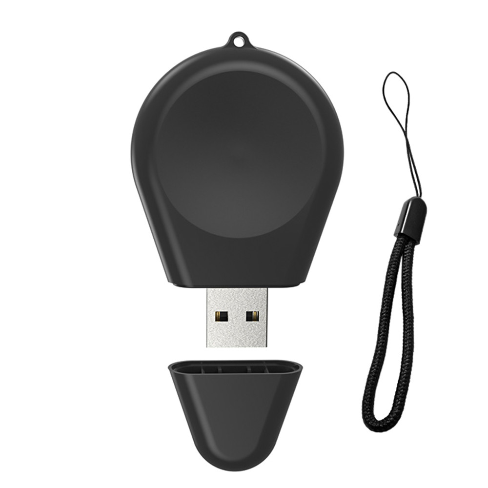 USB пристрій для заряджання годинника Samsung Galaxy Watch 3 / 4 / 5 / 6, Black