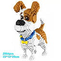 Конструктор Собака Макс RESTEQ 20х12х23 см. Конструктор з мультика Таємне життя свійських тварин, фото 2