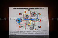 Схема электрооборудования МИНСК М-3.111 EVO