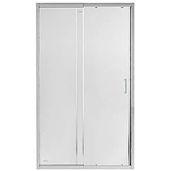 Двері для душової ніші Q-TAP Taurus скляні 185x120см хром 125751 TAUCRM201112C6