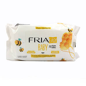 ВОЛОГІ СЕРВЕТКИ ДИТЯЧІ FRIA BABY UTILITY 60+12 SALV.DELICATE