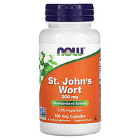 Now Foods, St. John s Wort 300 мг (100 капс.), звіробій