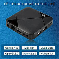 Смарт приставка M8 mini TV Box 4K 1ГБ 8ГБ WiFi з 10 000+ ігор для ТБ та ігор — YouTube, фільми, Android, фото 3