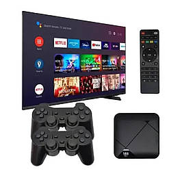 Смарт приставка M8 mini TV Box 4K 1ГБ 8ГБ WiFi з 10 000+ ігор для ТБ та ігор — YouTube, фільми, Android