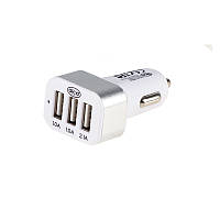 Автомобильное зарядное устройство USB ALCA, зарядное устройство для автомобиля, зарядка для автомобиля