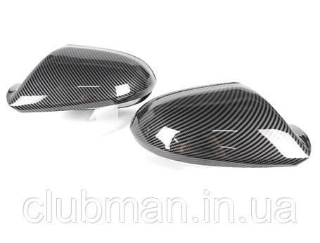 Накладки на дзеркала AUDI (Ауді) A6 (C7) 2011-2018 Карбон, фото 1