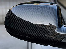 Накладки на дзеркала AUDI (Ауді) A6 (C7) 2011-2018 Карбон, фото 4