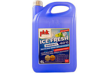 Рідини для склоомивача PLAK ICE FRESH 4 л -60 °C (омивач) концентрат ATAS