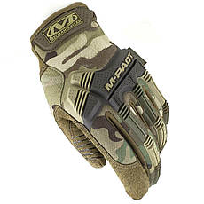 Рукавички тактичні повнопалі Mechanix M-Pact Gloves Multicam, фото 3