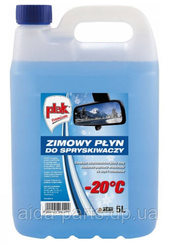 Рідини для склоомивача ZIMOWY PLYN 5 л -20 °C (омивач) PLAK ATAS