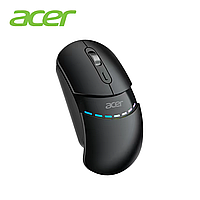 Мышь слайдер ACER OMR211 беспроводная, с подсветкой, аккумулятором, Bluetooth и 2.4GHz (matte black)